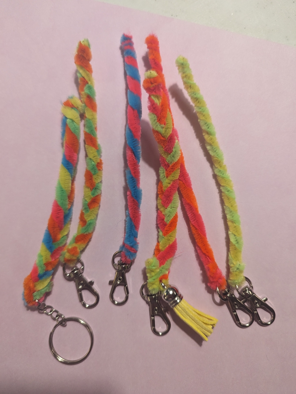 Handmade Neon Keychains - Picture 2 of 3
